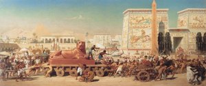 Israël in Egypte door Edward John Poynter